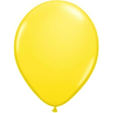 MAYFLOWER DISTRIBUTING 11 in. Yellow Latex Balloon, 25PK 6198